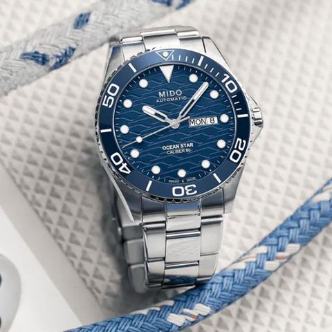 原廠公司貨💙好禮大回饋MIDO美度 OCEAN STAR 海洋之星 200米 陶瓷圈 潛水機械腕錶 禮物推薦 畢業禮物 42.5mm / M042.430.11.041.00