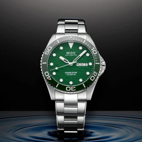 618一起狂歡🔹瘋狂送好禮MIDO美度 OCEAN STAR 海洋之星 200米 陶瓷圈 潛水機械腕錶 禮物推薦 畢業禮物 42.5mm / M042.430.11.091.00