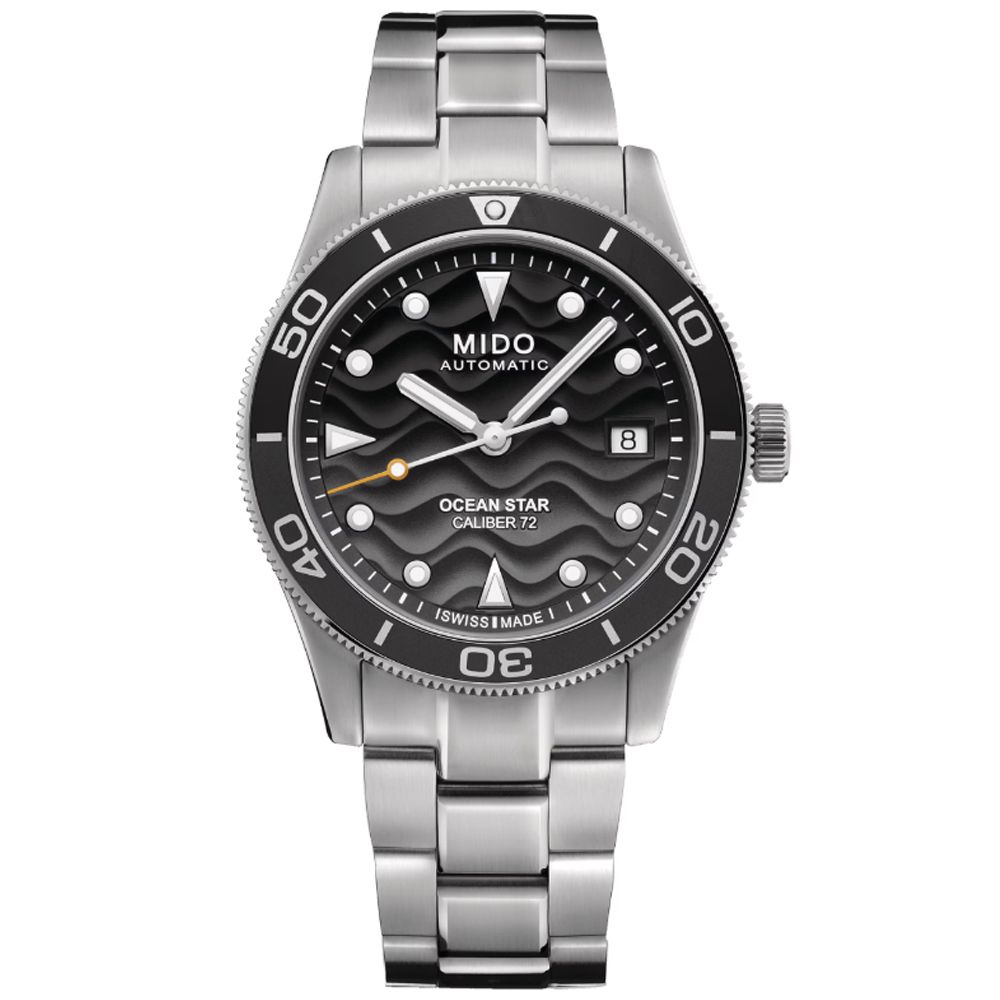MIDO 美度 OCEAN STAR 海洋之星 海浪浮雕 機械腕錶 七夕 情人節 送禮 推薦 M0269071106100 / M026.907.11.061.00