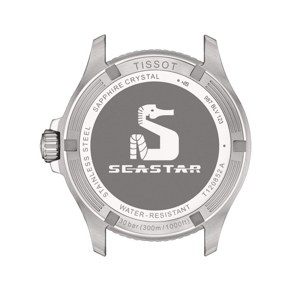 TISSOT 天梭 官方授權 Seastar 1000 GMT 海星300米潛水錶-40mm T1208521705100