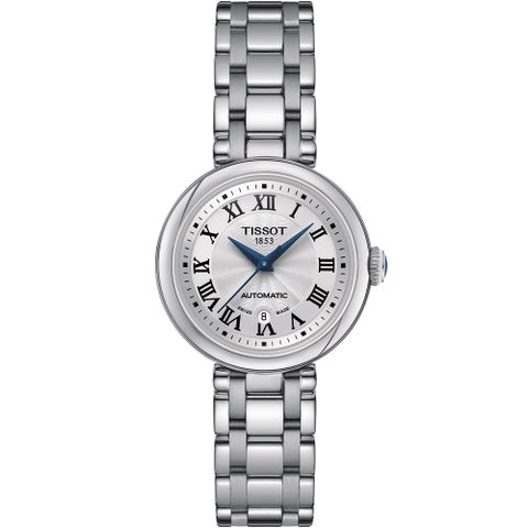 TISSOT 天梭 官方授權 Bellissima 羅馬機械女錶-29mm T126.207.11.013.00