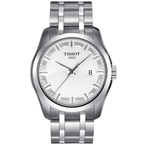 TISSOT 天梭 COUTURIER系列 1853 復古經典腕錶 雙11 特惠 39mm/T0352071103100