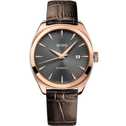 MIDO 美度官方授權經銷商 Belluna Royal 經典男士機械錶-M0245073606100/41mm