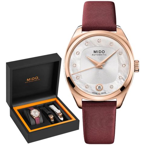 MIDO 美度 BELLUNA 雋永系列 皇室經典機械腕錶 母親節 禮物 推薦 334mm / M0243073711600