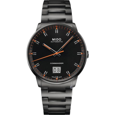 MIDO 美度官方授權經銷商 COMMANDER 指揮官系列大日期機械錶-M0216263305100/42mm