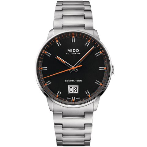 MIDO 美度 COMMANDER 香榭系列大視窗機械錶/42mm/M0216261105100