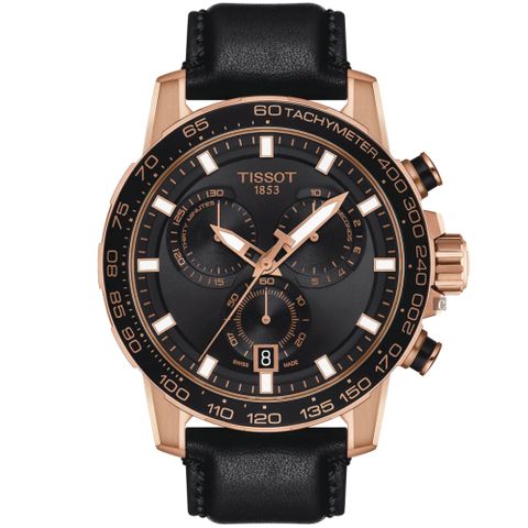 TISSOT 天梭 Supersport 計時手錶-45.5mm T1256173605100