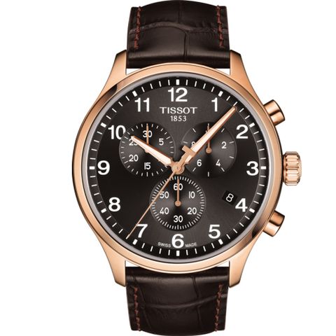 TISSOT 天梭 官方授權 Chrono XL韻馳系列經典計時腕錶-T1166173605701