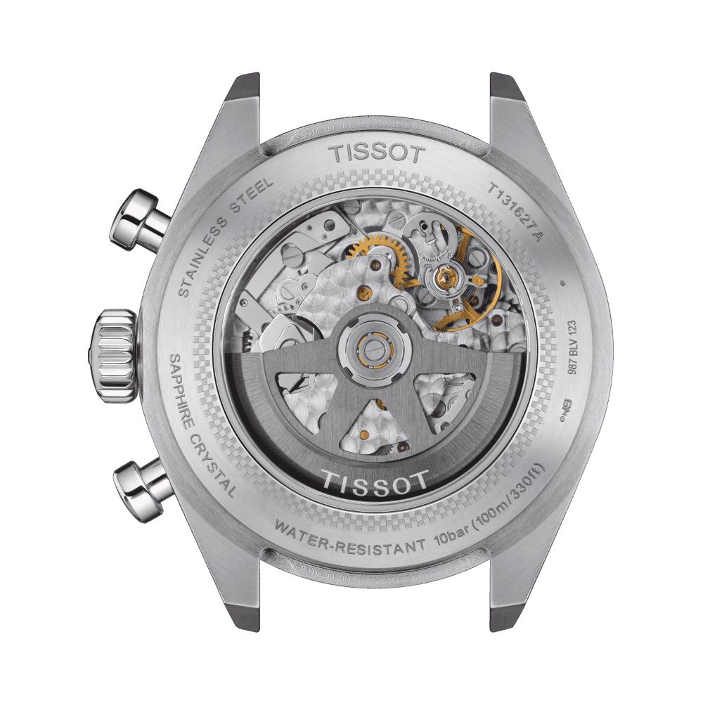 TISSOT 天梭 PRS516 經典賽車機械腕錶 禮物推薦 送禮首選 45mm/T131.627.11.052.00