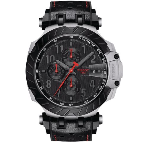 TISSOT 天梭 T-RACE MOTOGP 2022 限量賽車機械錶-45mm T1154272705701