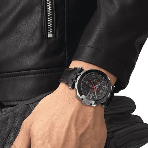 Tissot 天梭 官方授權T-Race MotoGP 自動計時限量版機錶-T1154272705701