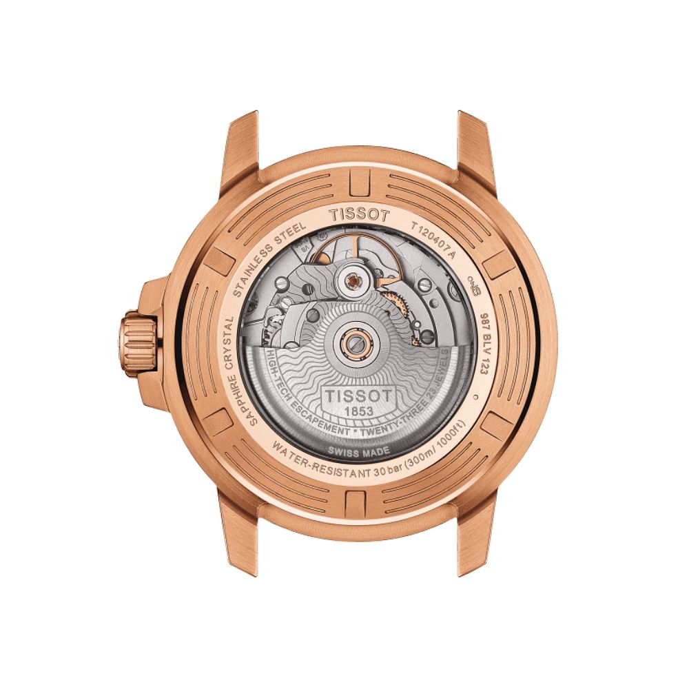 TISSOT 天梭 SEASTAR1000 海洋之星 300米 潛水機械腕錶 母親節 禮物 推薦 43mm/T1204073704100