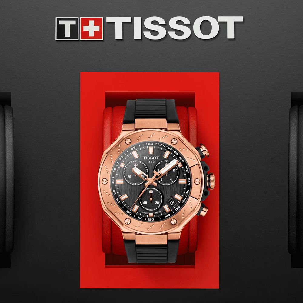 TISSOT 天梭 T-RACE 競速計時石英腕錶 禮物推薦 送禮首選 45mm/T1414173705100