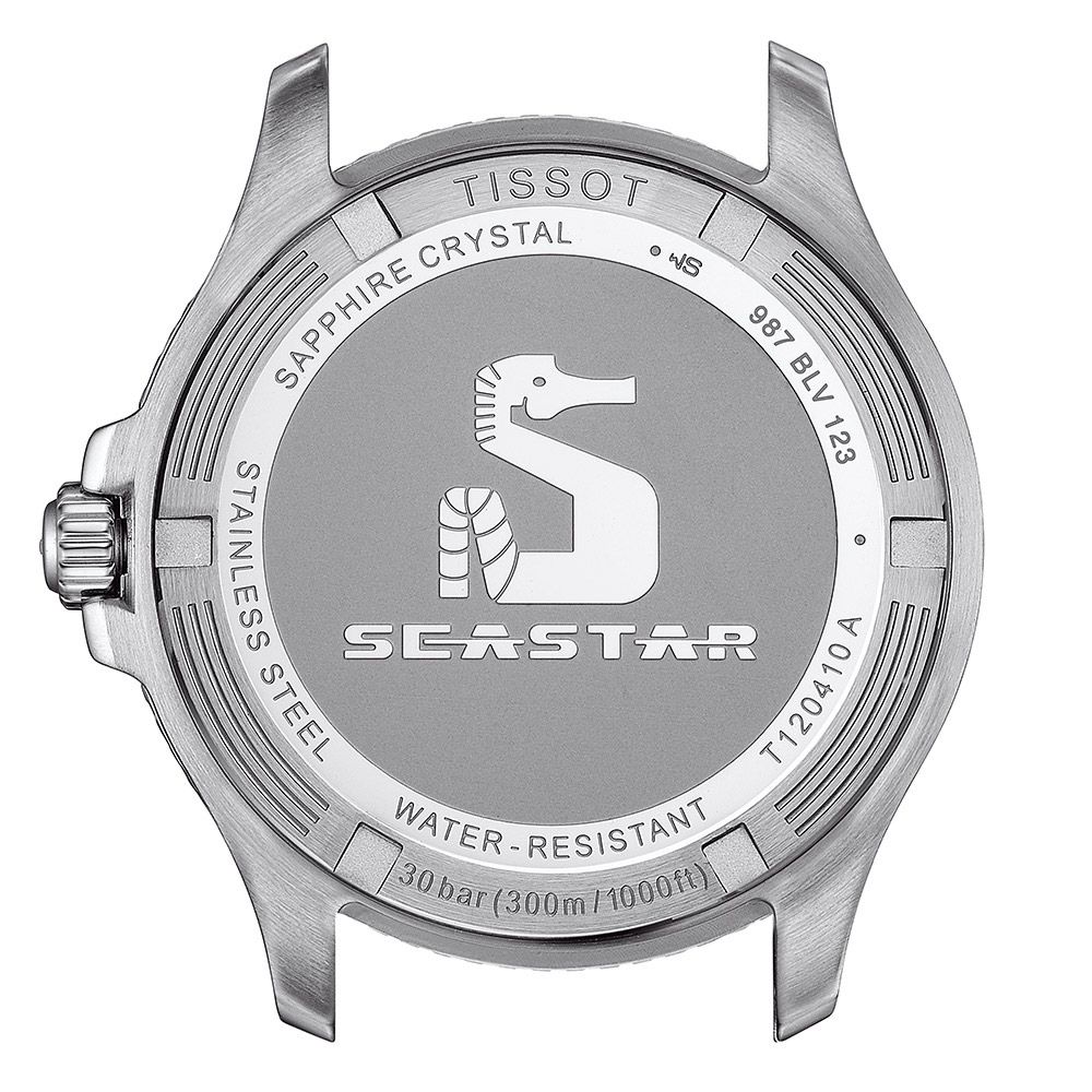 TISSOT 天梭 官方授權 Seastar 1000 海洋之星300米潛水錶 手錶 T1204101104100