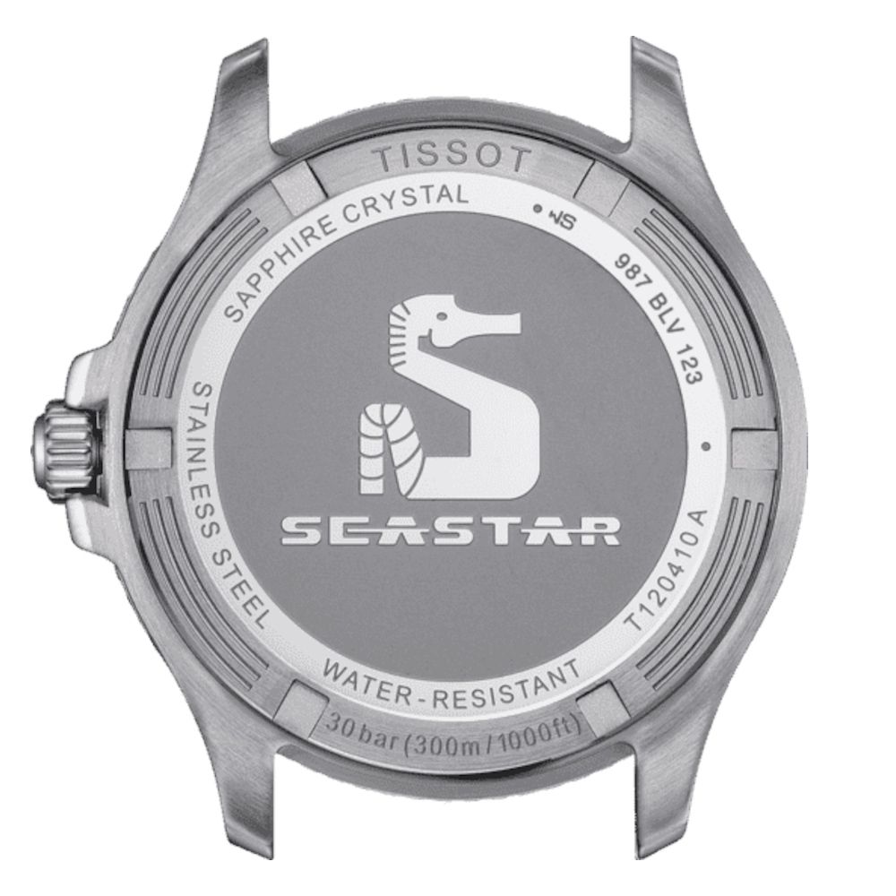 TISSOT 天梭   官方授權 SEASTAR 1000  海星300米潛水錶-T1204102705100/40MM