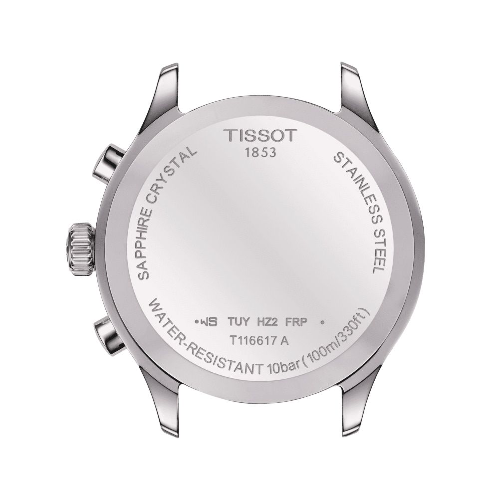 TISSOT 天梭 韻馳系列 XL三眼計時腕錶 雙11 特惠 45mm/T1166171109200