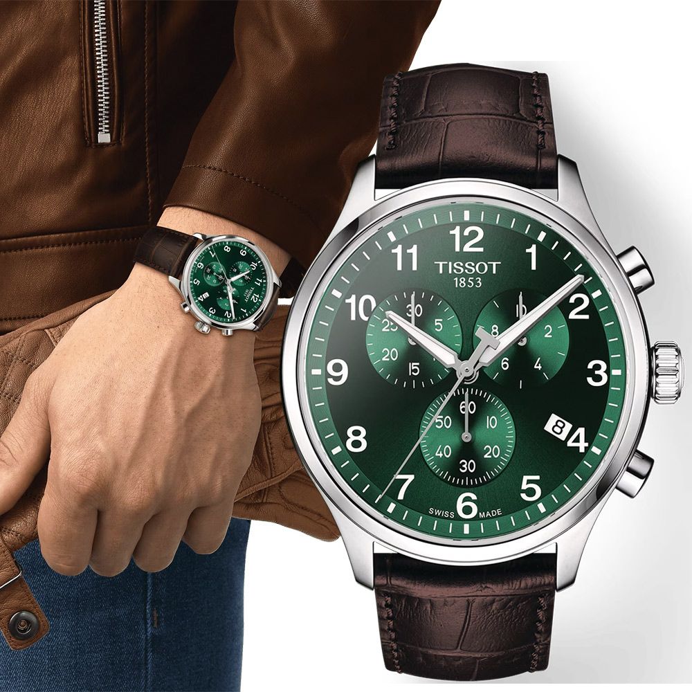 TISSOT 天梭 官方授權 韻馳系列 Chrono XL計時手錶 T1166171609200