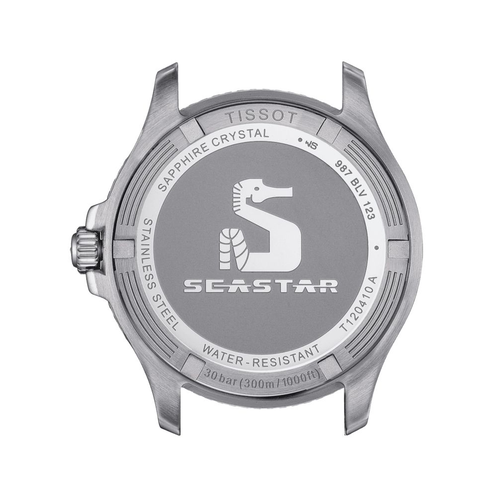 TISSOT 天梭 SEASTAR 海洋之星 潛水石英腕錶 雙11 特惠 T1204102205100