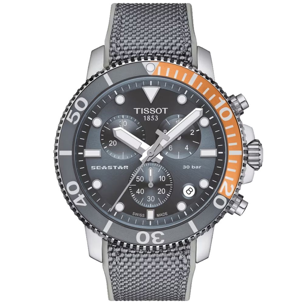 TISSOT 天梭 SEASTAR 1000 海洋之星 計時腕錶 禮物推薦 送禮首選 T120.417.17.081.01