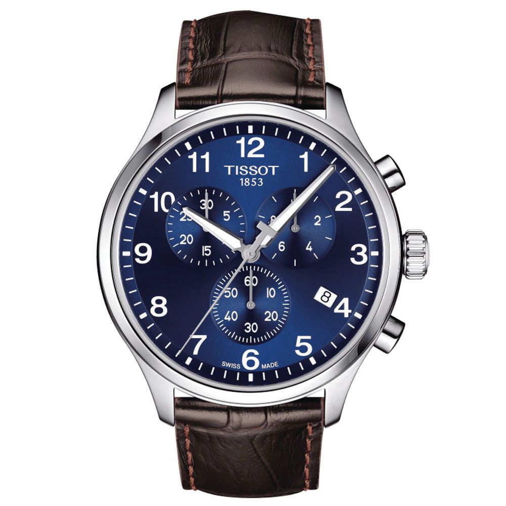 TISSOT 天梭 XL三眼計時腕錶 雙11 特惠 T1166171604700