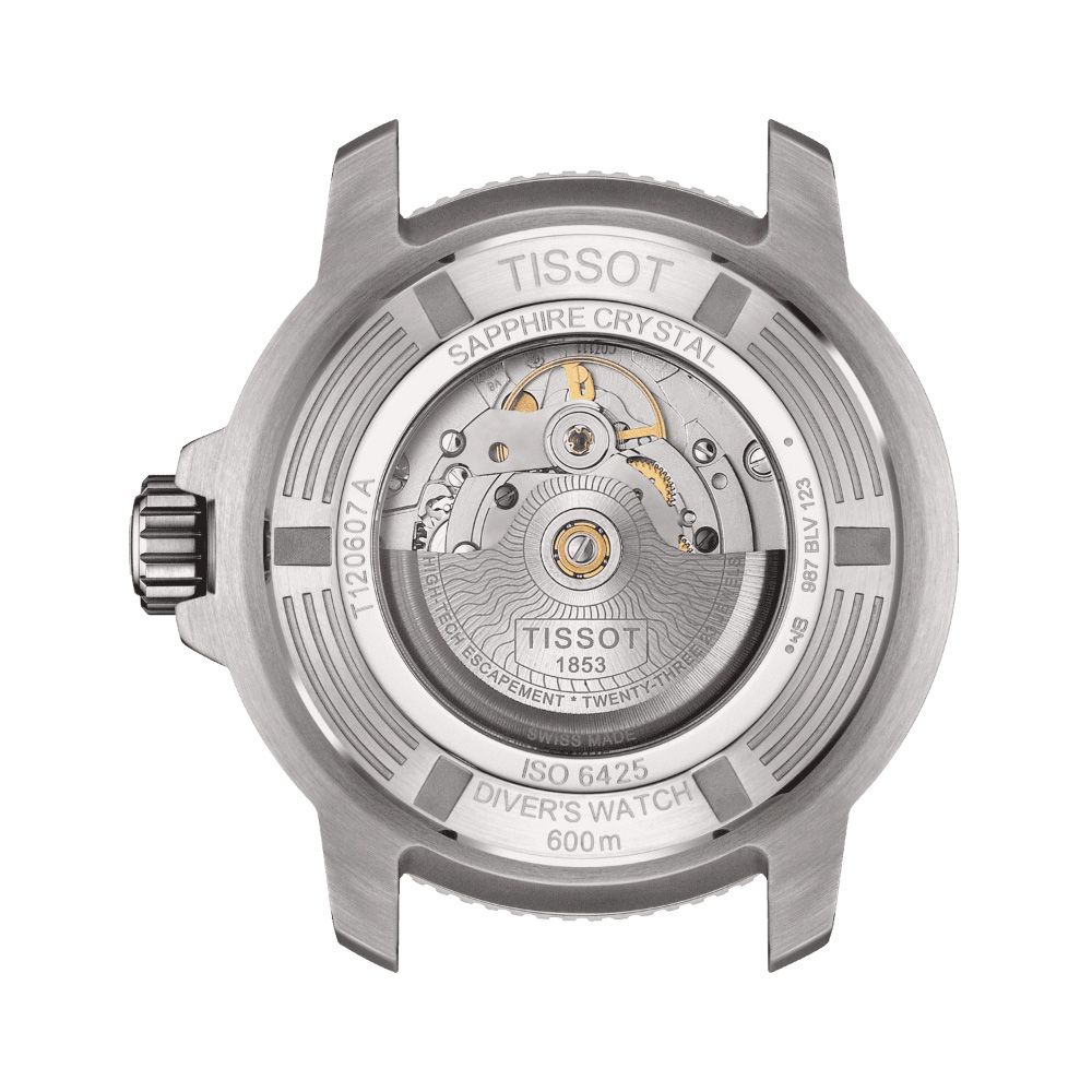 TISSOT 天梭 SEASTAR 海洋之星 潛水機械腕錶 母親節 禮物 推薦 T1206071744101