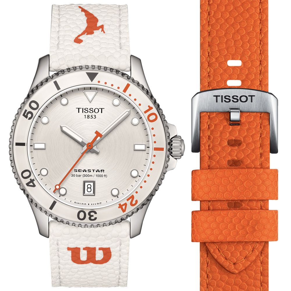 TISSOT 天梭 SEASTAR WNBA 美國女職籃 石英腕錶 禮物推薦 送禮首選 T120.410.17.011.00