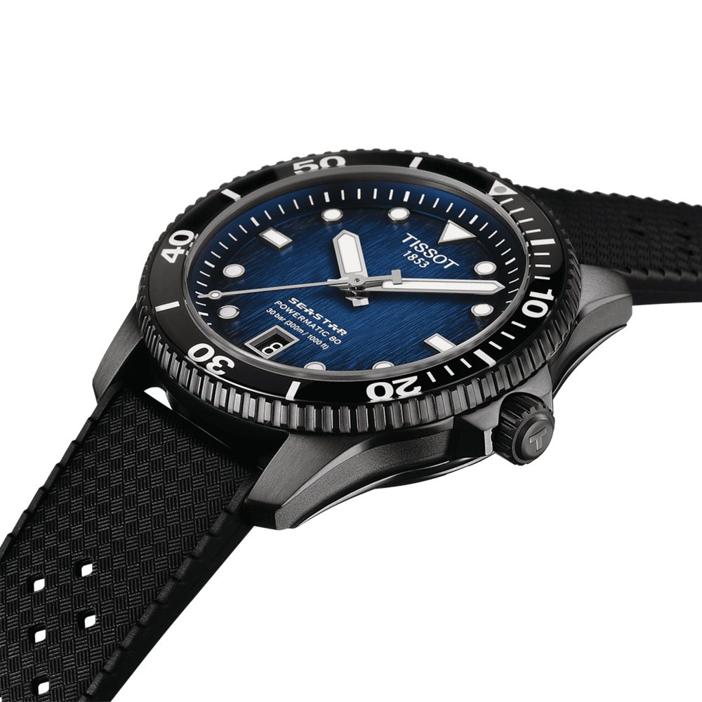 TISSOT 天梭 SEASTAR1000 海洋之星 潛水機械腕錶 母親節 禮物 推薦 T1208073704100