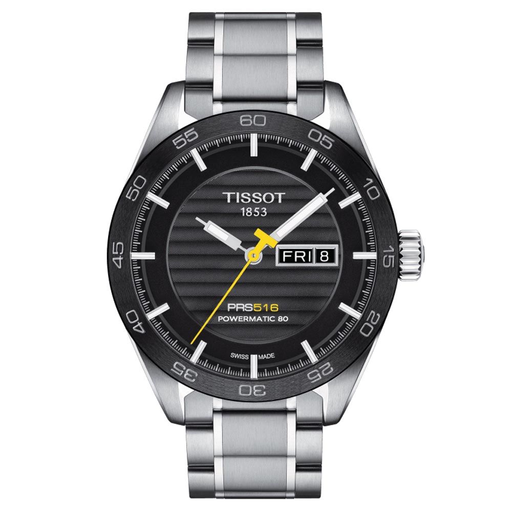 TISSOT 天梭 PRS516 經典運動機械腕錶 禮物推薦 送禮首選 T100.430.11.051.00