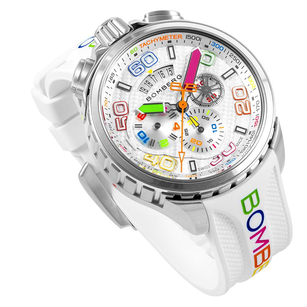 BOMBERG 炸彈錶 Bolt-68 Heritage系列 炫彩計時碼錶_BS45CHSS.049-7.12