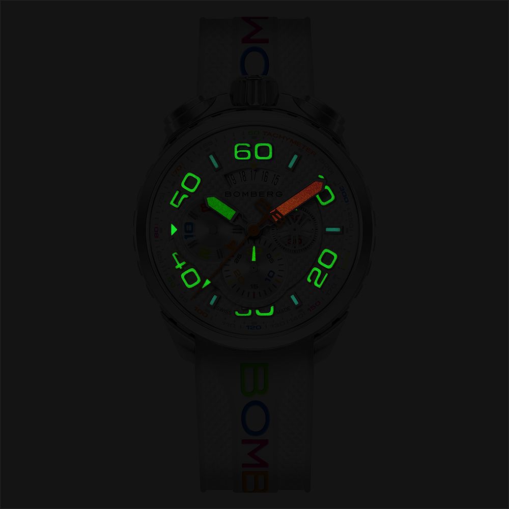 BOMBERG 炸彈錶 Bolt-68 Heritage系列 炫彩計時碼錶_BS45CHSS.049-7.12