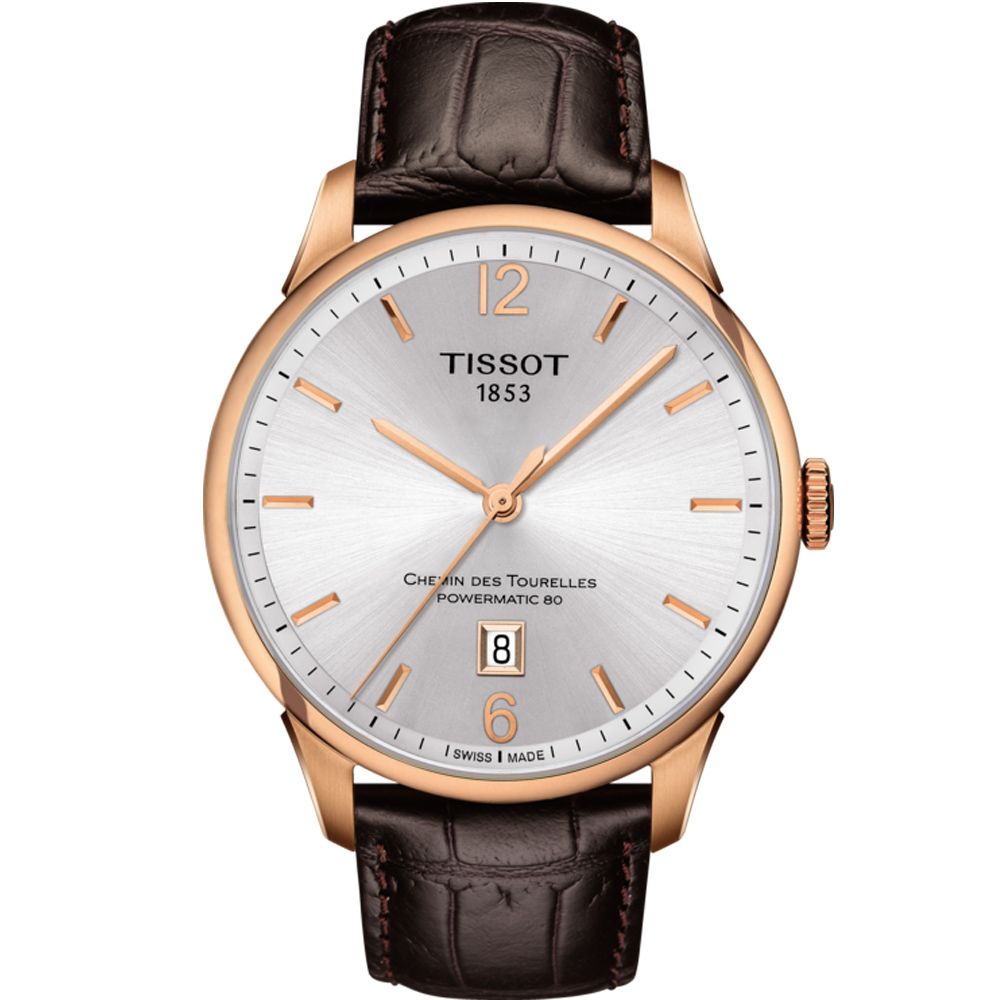 TISSOT 杜魯爾80小時動力儲存機械錶(T0994073603700)42mm - PChome 24h購物