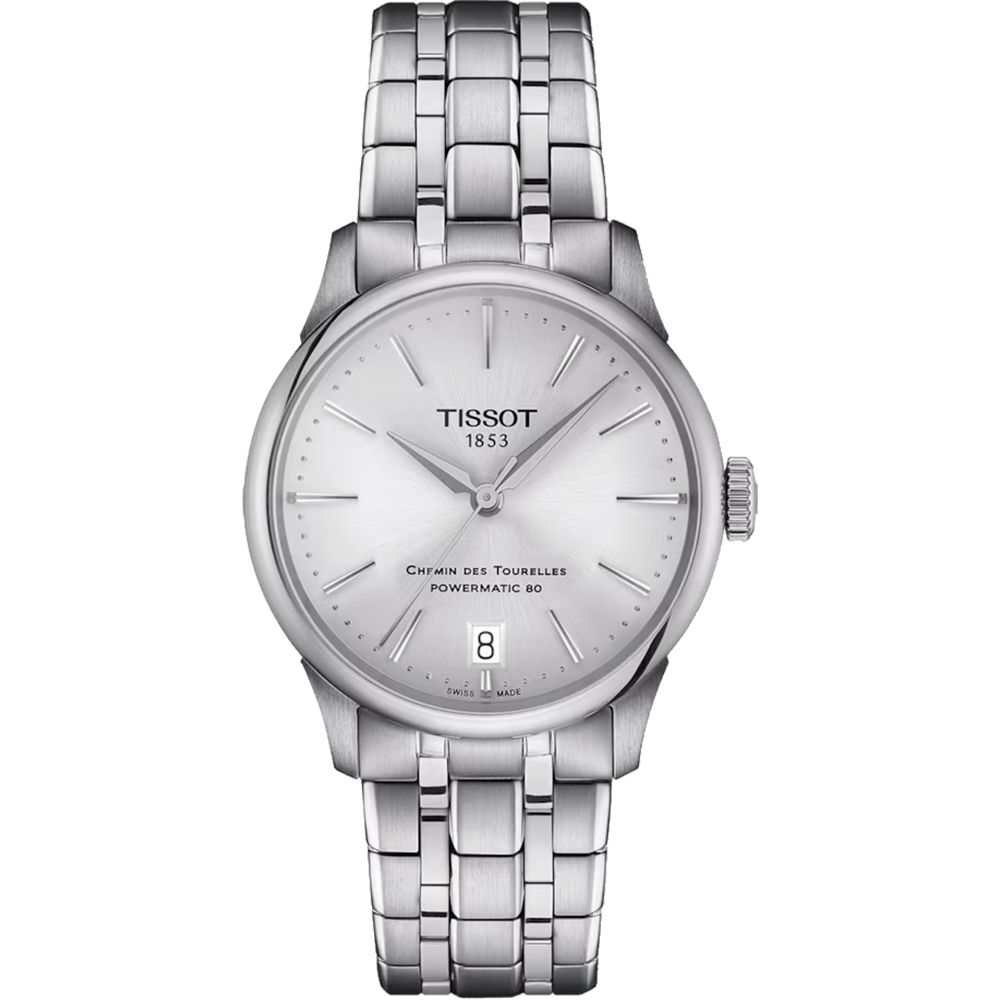 TISSOT 天梭  杜魯爾系列自動手錶 女錶 34MM T1392071103100