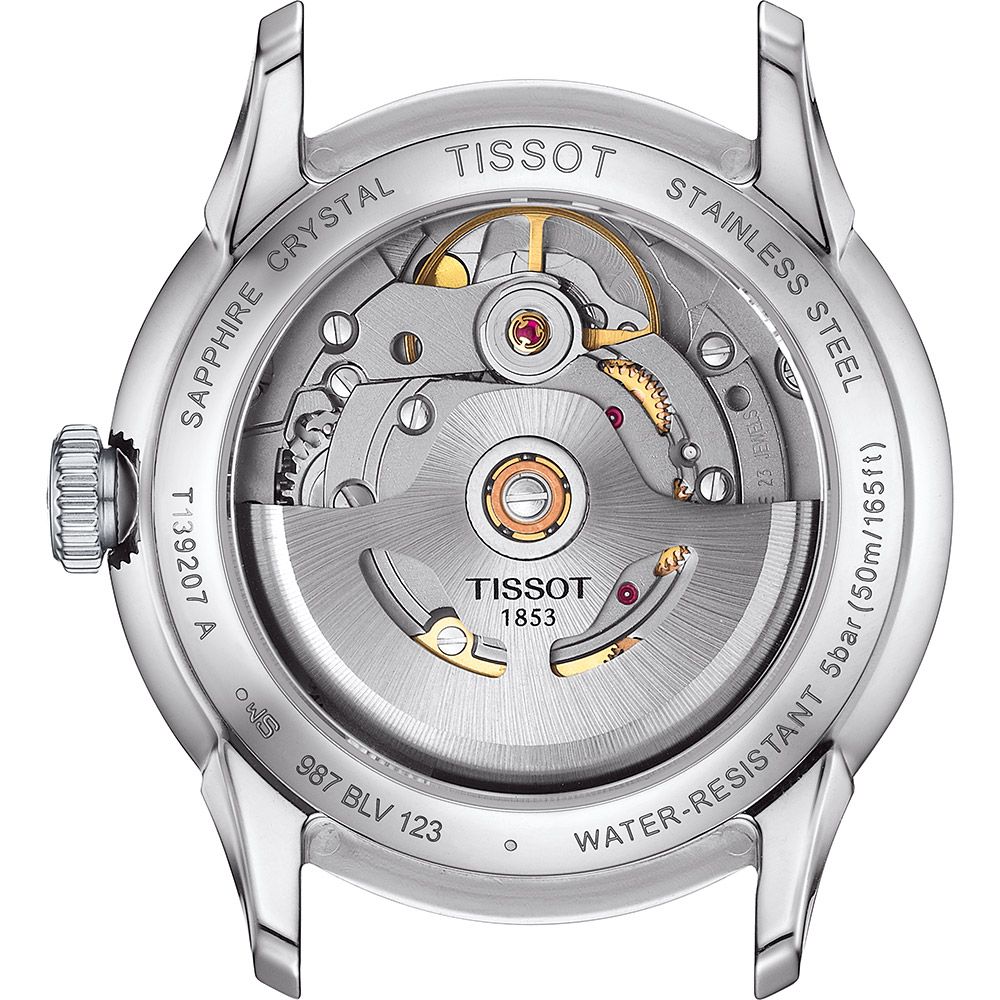 TISSOT 天梭  杜魯爾系列自動手錶 女錶 34MM T1392071103100