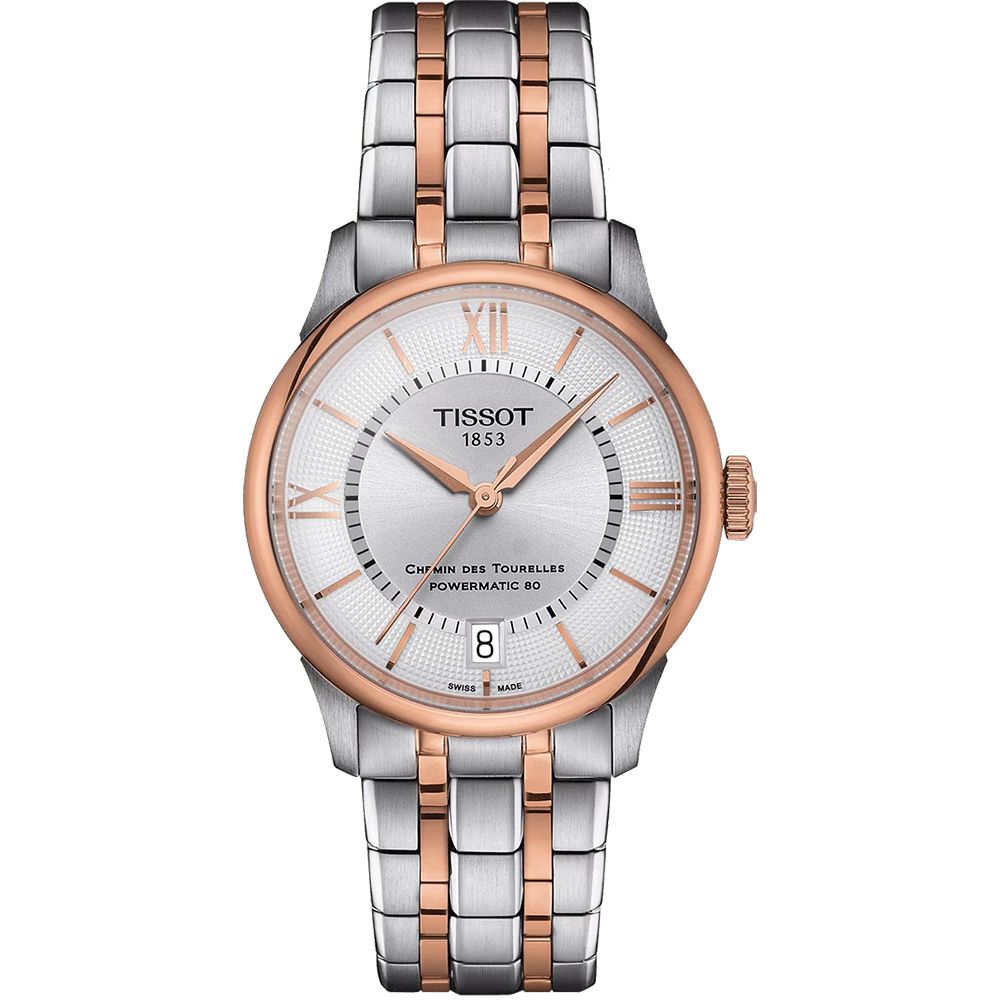 TISSOT 天梭   杜魯爾系列自動手錶 女錶 34MM T1392072203800