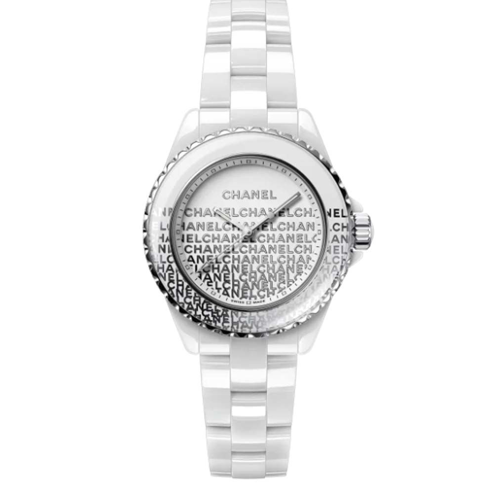CHANEL 香奈兒 H7419  J12 限量版  圖騰 33mm