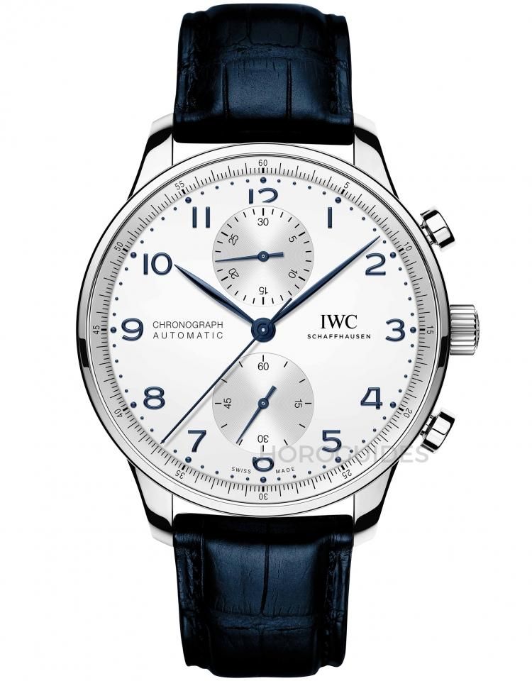 IWC 萬國IW371605 葡萄牙計時系列白面藍針-41MM - PChome 24h購物