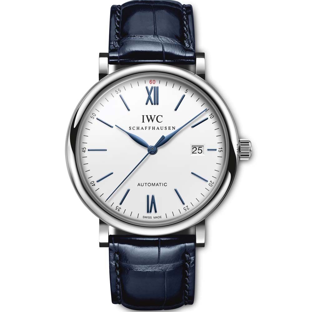 IWC 萬國 IW356527 白面藍針柏濤菲諾系列   40MM