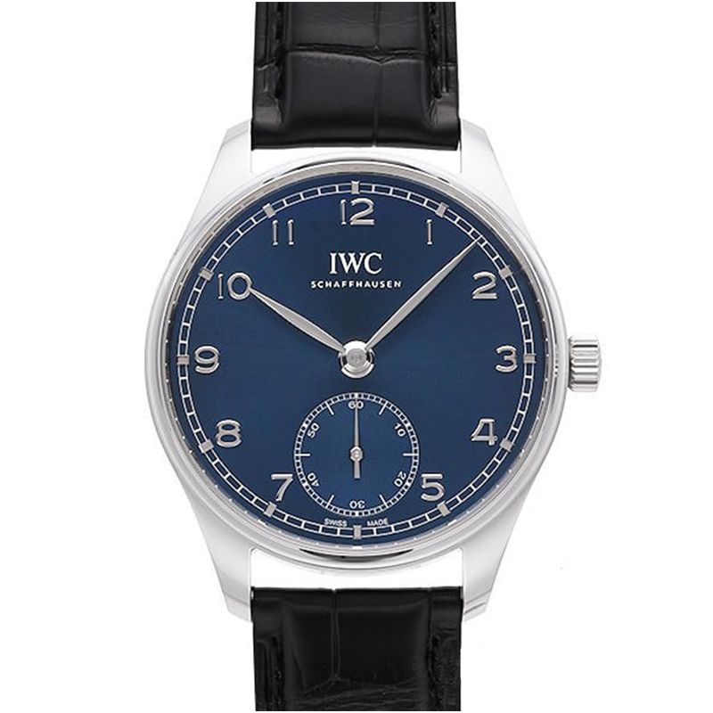 IWC 萬國  錶 Portuguese 葡萄牙自動皮帶表(IW358305)x藍面x40.4mm