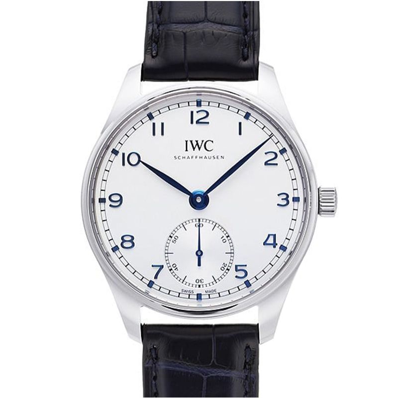 IWC 萬國  錶 Portuguese 葡萄牙系列自動皮帶表(IW358304)x藍數字x40.4mm