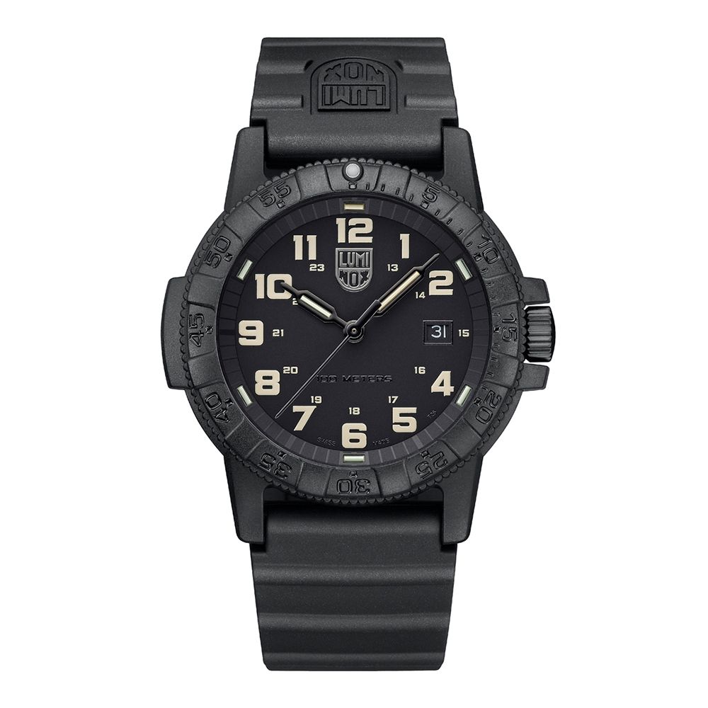 LUMINOX 雷明時 Leatherback Sea Turtle Giant革龜運動腕錶 – 黑卡其 / 0330