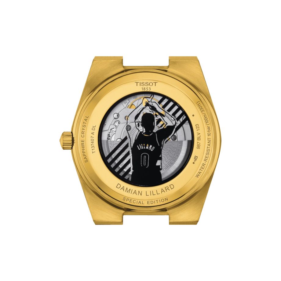 SAPPHIRE CRYSTALT137407 A DLHIGHTISSOT1853DAMIANSPECIAL EDITIONLILLARD987 BLV 123WATER-RESISTANT 10 bar (100m/330ft)