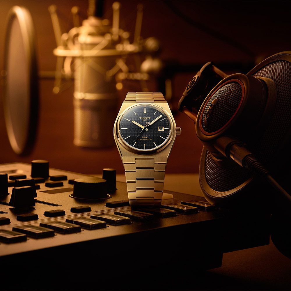 TISSOT 天梭 PRX NBA 達米安·利拉德特別版機械錶 T1374073305100