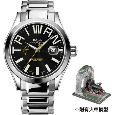 Ball 波爾 台灣騰雲號 130周年 Engineer III 天文台認證機械錶-43mm NM9028C-S34C-BK