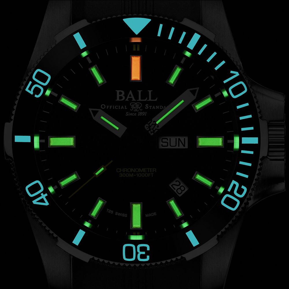 Ball 波爾   Engineer Hydrocarbon系列 天文台認證300米潛水機械錶-42mm DM2236A-PCJ-BK