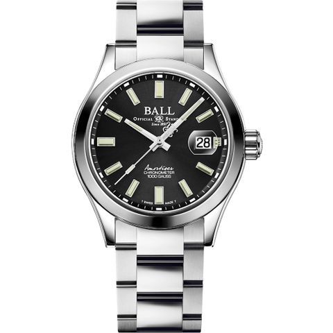 Ball 波爾 1917 限量 天文台認證機械錶-40mm NM3000C-S2C-BK