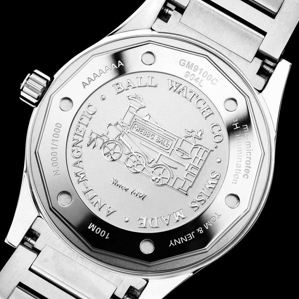 Ball 波爾   1917 GMT 限量 天文台認證機械錶-41mm GM9100C-S2C-GYR