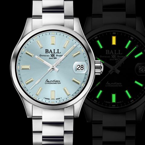 Ball 波爾 錶 天文台認證 Engineer Master II Endurance 1917限量機械腕錶(NM3500C-S2C-IBE)藍/45mm