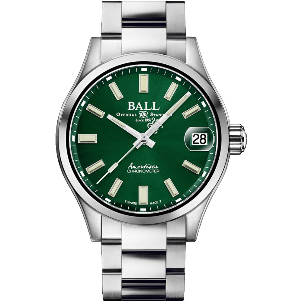 Ball 波爾  錶 Engineer Master II Endurance 1917 天文台認證限量機械腕錶(NM3500C-S2C-GR)綠/45mm