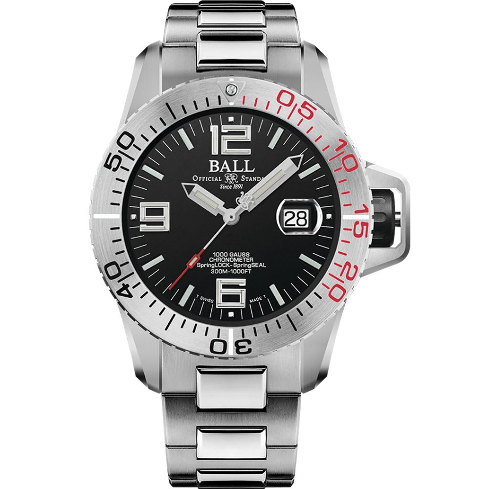 Ball 波爾   Engineer Hydrocarbon EOD 鈦金屬 天文台認證機械錶-42mm DM3200A-S1C-BK