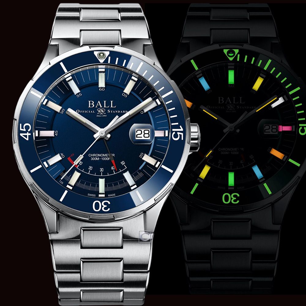 Ball 波爾  watch 錶 Roadmaster 天文台認證動力儲存機械腕錶-43mm DP3306A-S2CJ-BER